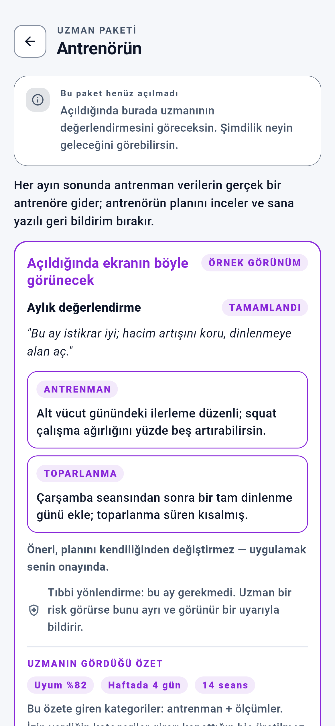 Antrenörün
