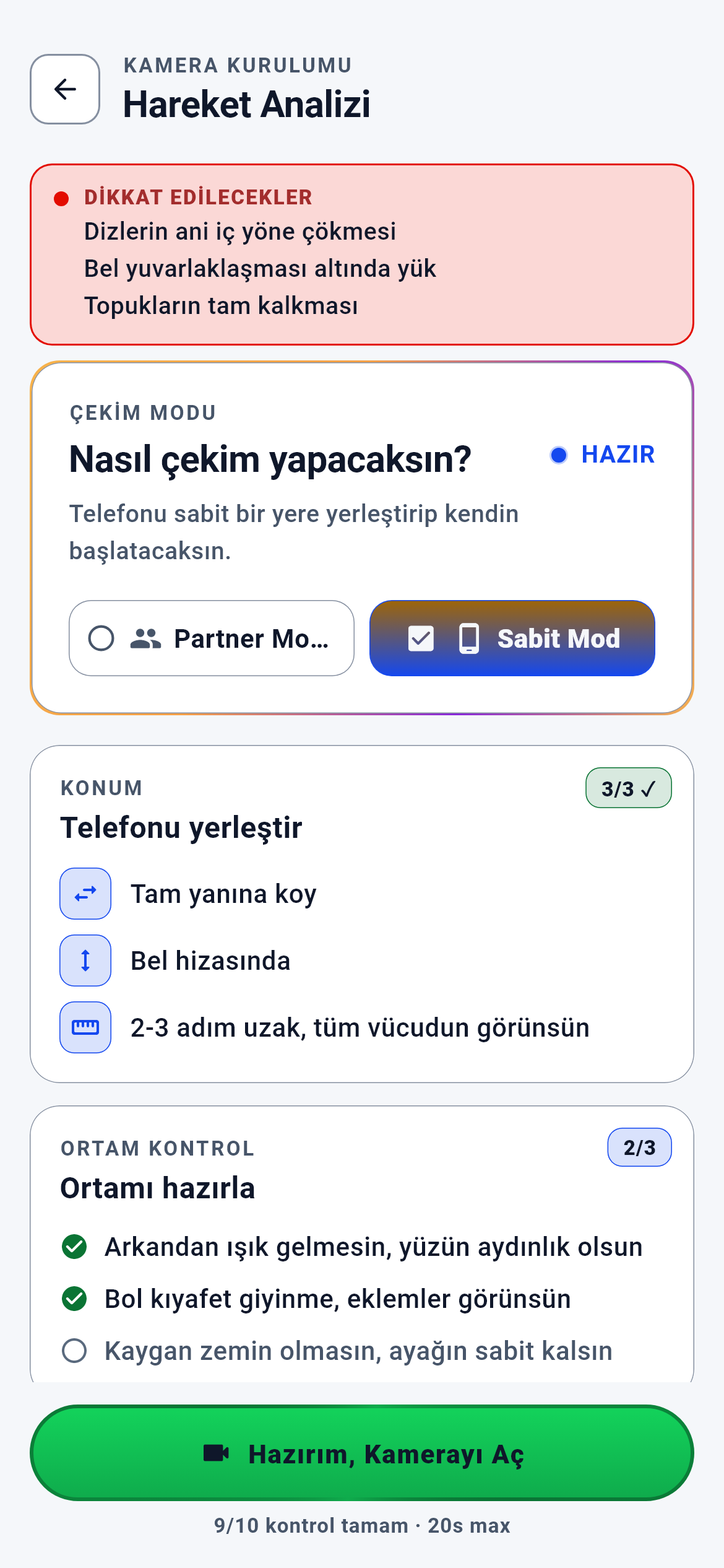Hareket Formu